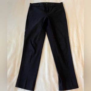 Navy Jacquard banana republic 4 dress pants